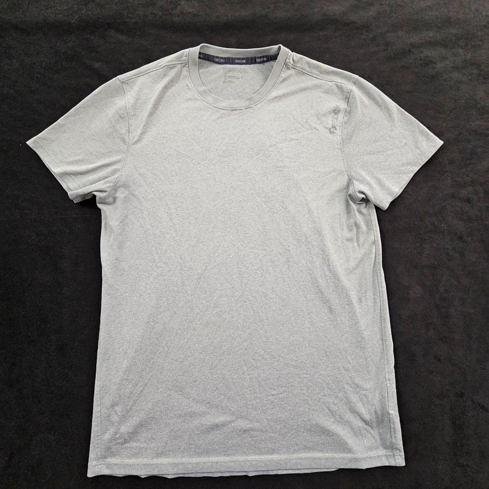 Reebok Gray Short Sleeve Performance T-Shirt Men's S